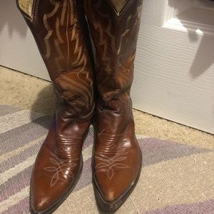 Justin For Billy Martin Cowboy Boots 